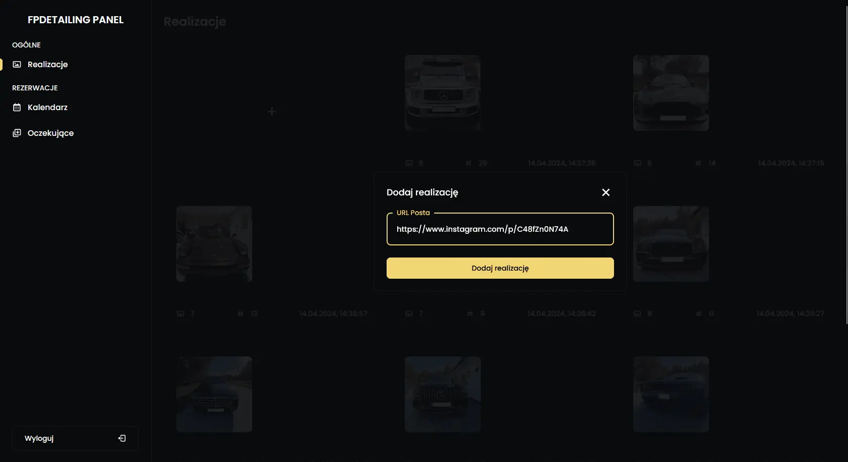 Instagram - pobieranie postów