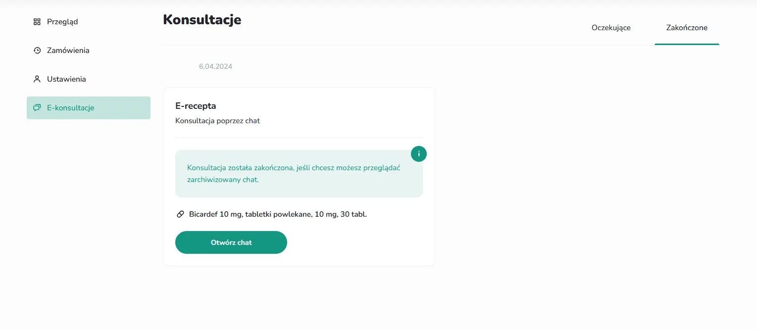 Panel pacjenta - konsultacje